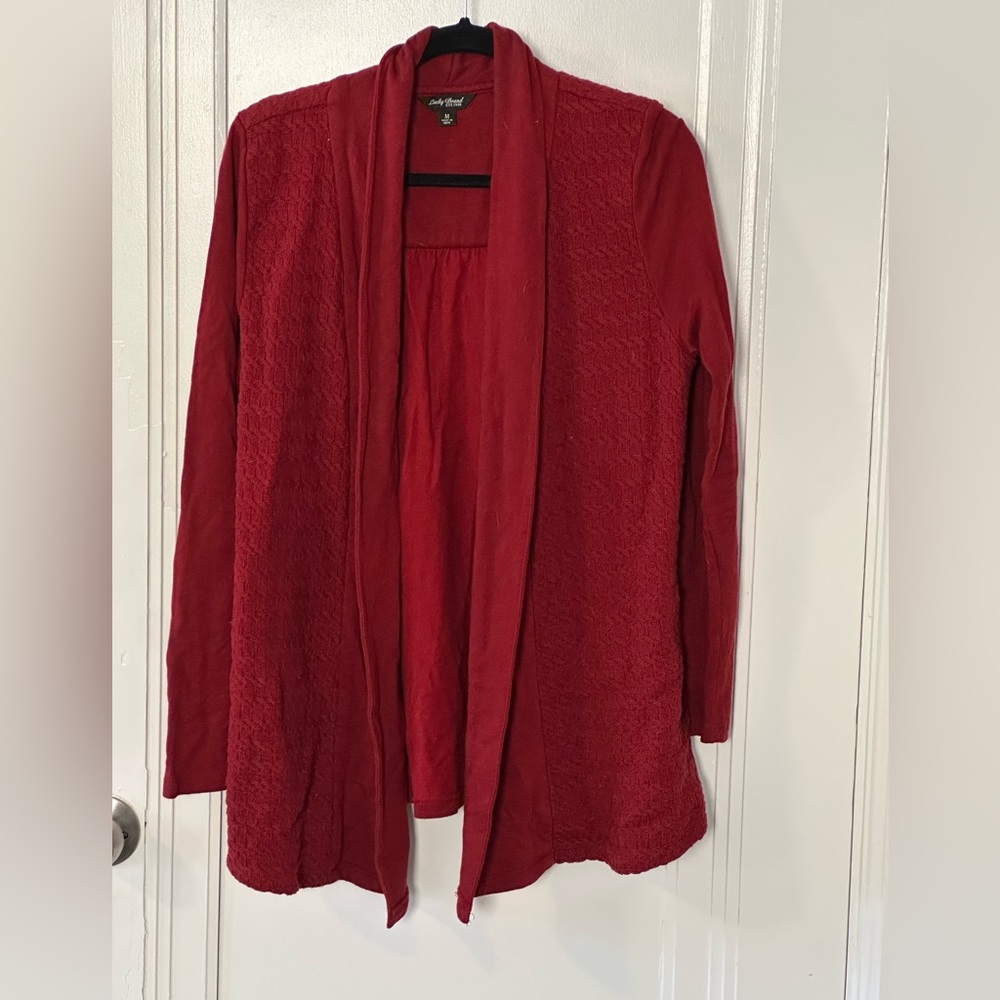 Lucky Brand Red Women's Cardigan